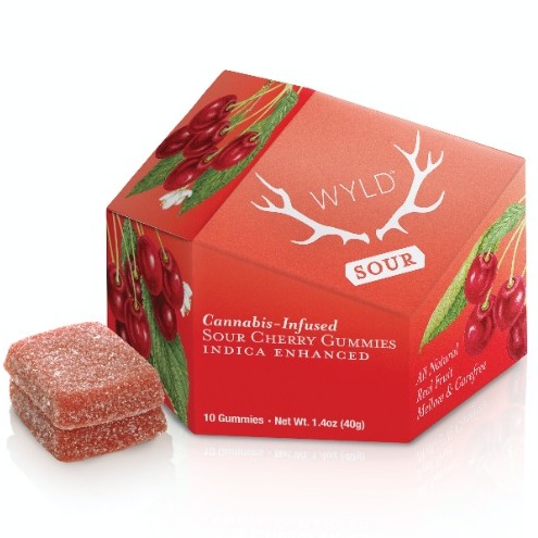 Wyld - Sour Cherry Gummies - Indica